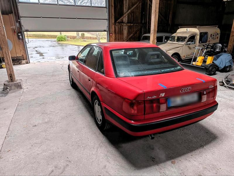 Gebraucht Audi 100 133 PS (97 kW) 1991 Rot Limousine