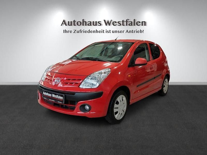 Gebraucht Nissan Pixo Acenta 68 PS (50 kW) 2010 Rot Kleinwagen