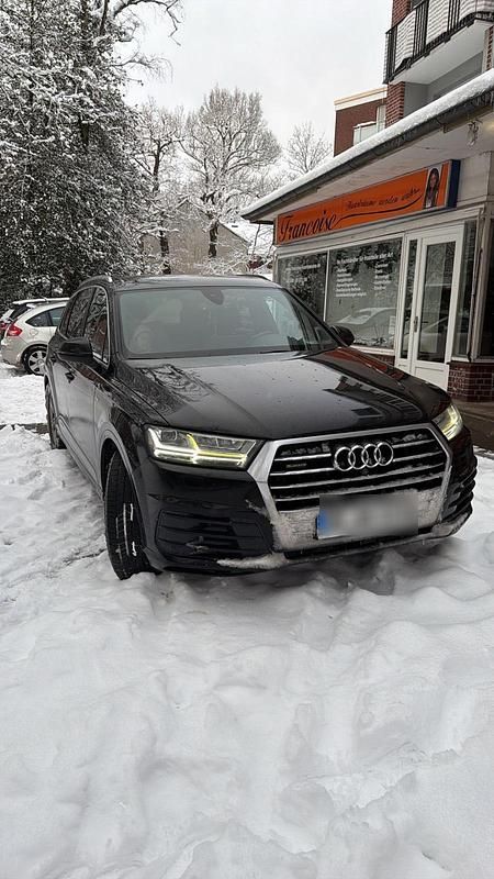 Schwarz Gebraucht 2015 Audi Q7 S-Line SUV | 23.000 € (Superpreis) - Bild 1/4