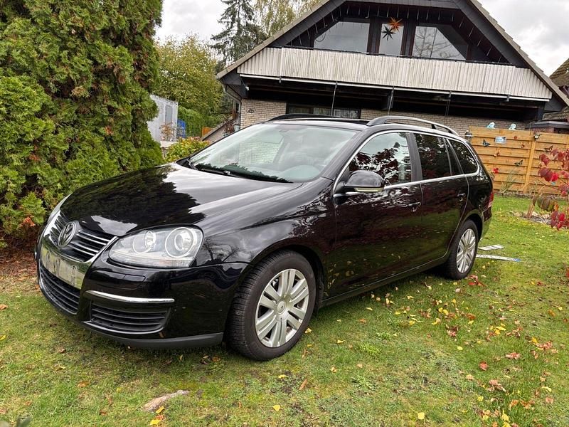 Schwarz Gebraucht 2008 VW Golf V Trendline Kombi | 3.500 € (Guter Preis) - Bild 1/4