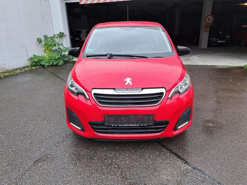 Gebraucht Peugeot 108 Basis 69 PS (50 kW) 2014 Zu lackieren rot Kleinwagen