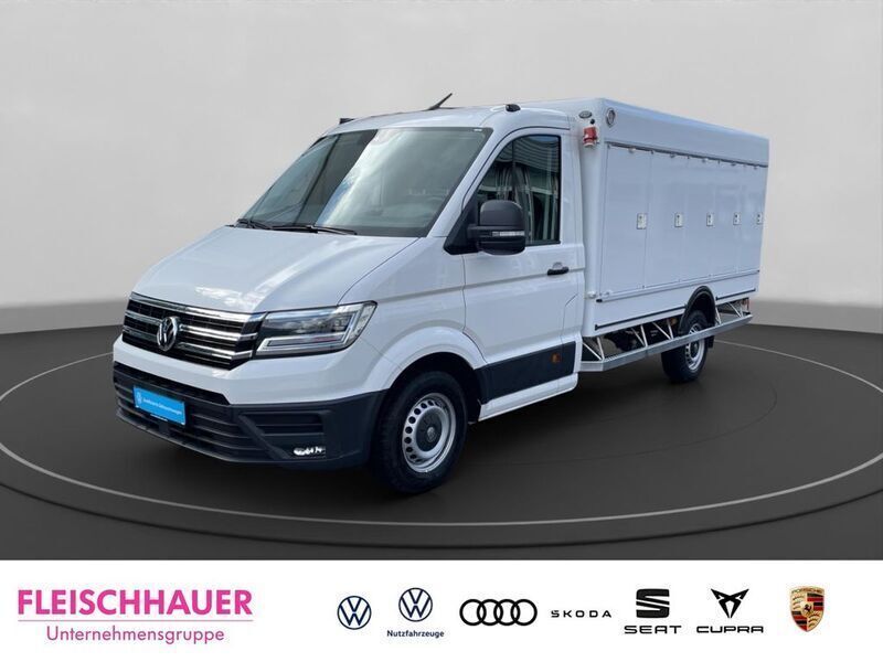 Weiss Gebraucht 2021 VW Crafter Van | 37.890 € (Teuer) - Bild 1/4