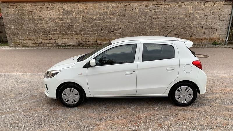 Second-hand Mitsubishi Space Star 71 CP (52 kW) 2020 Alb Hatchback