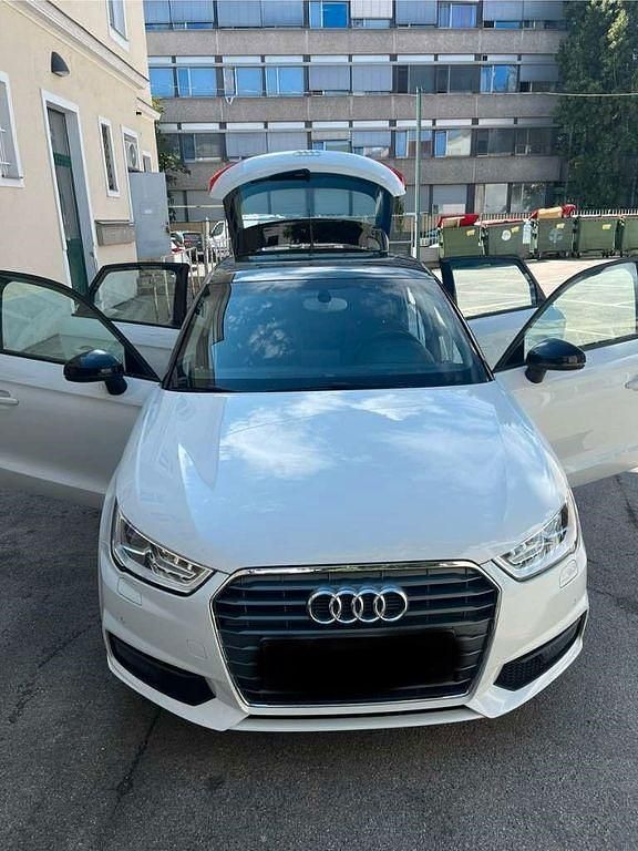 Weiß Gebraucht 2017 Audi A1 Sportback Kleinwagen | 11.500 € (Superpreis) - Bild 1/4