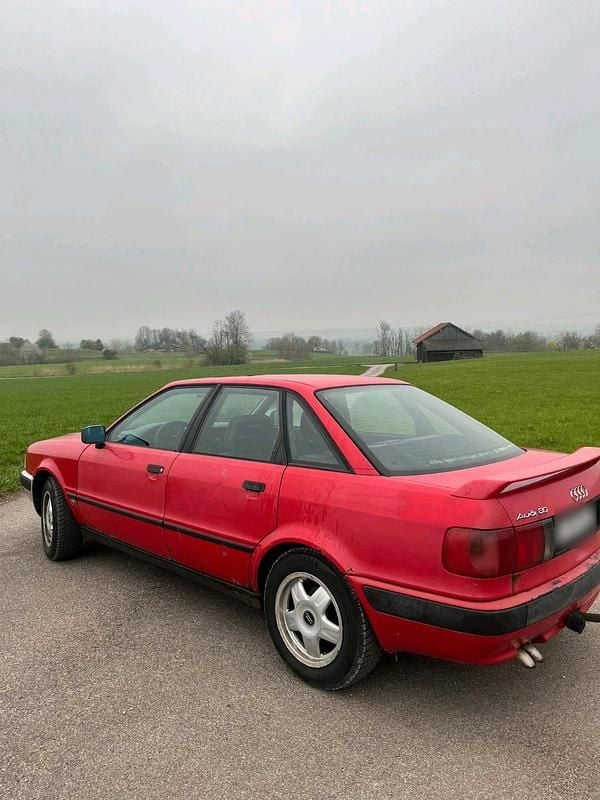 Usata Audi 80 90 CV (66 kW) 1998 Rosso Coupé