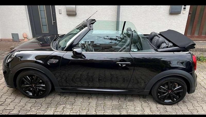 Schwarz Gebraucht 2022 Mini John Cooper Works Cabriolet Cabrio | 29.999 € (Guter Preis) - Bild 1/4