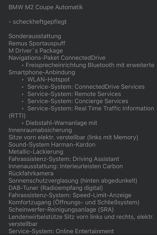 Gebraucht BMW M2 Sport Line 370 PS (272 kW) 2017 Blau Coupé