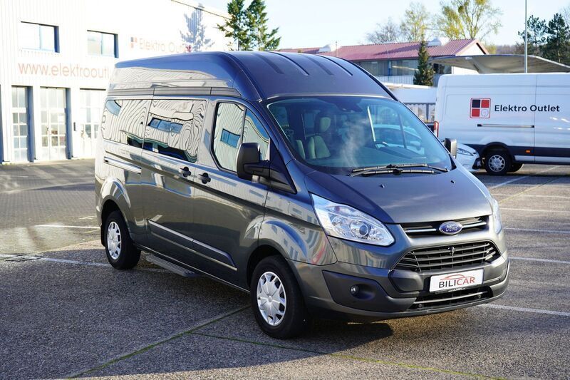 Gebraucht Ford Transit Custom Trend 131 PS (96 kW) 2017 (magneticgrau (metallic)) Van / Kleinbus