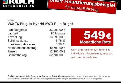 Gebraucht Volvo V60 Plus 350 PS (257 kW) 2025 Schwarz Kombi