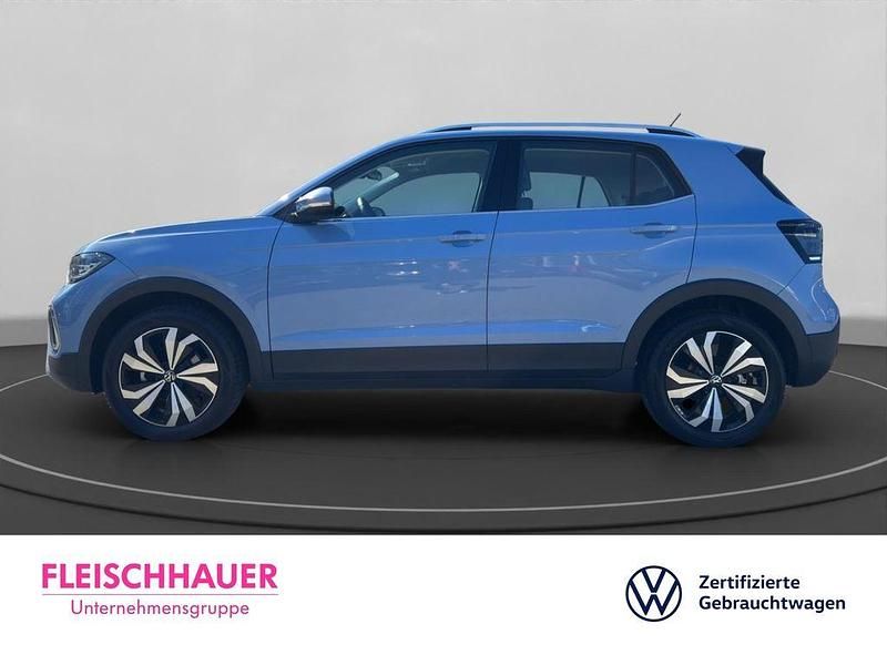 Gebraucht VW T-Cross Style 116 PS (85 kW) 2024 Clear blue metallic SUV