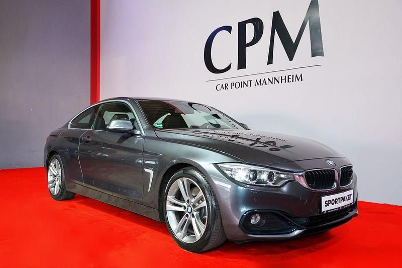 Mineralgrau metallic Gebraucht 2015 BMW 428 Sport Line Coupé | 17.450 € (Guter Preis) - Bild 1/4