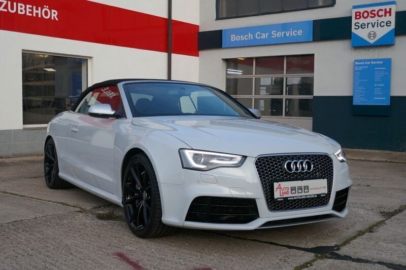 Suzukagrau metallic Gebraucht 2014 Audi RS5 Sport Cabrio | 44.990 € (Guter Preis) - Bild 1/4