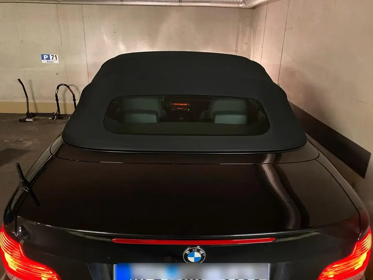 Gebraucht BMW 118 Cabriolet 143 PS (105 kW) 2008 Schwarz Cabrio
