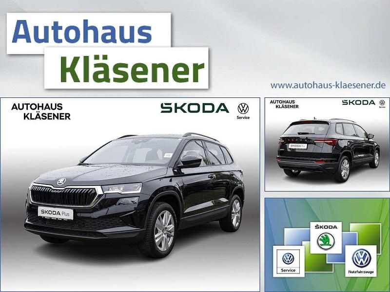 Schwarz Gebraucht 2024 Skoda Karoq SUV | 35.470 € (Etwas zu teuer) - Bild 1/4