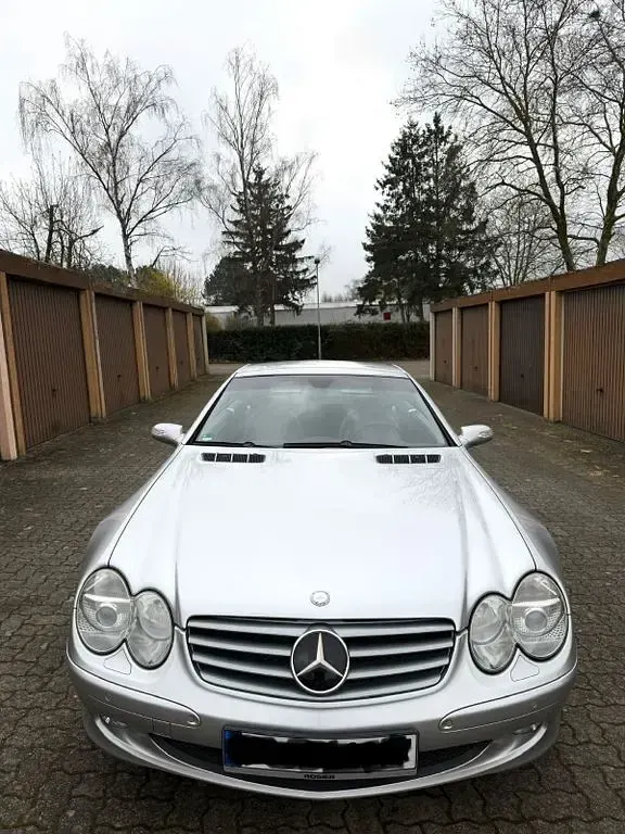 Gebraucht Mercedes SL500 306 PS (225 kW) 2004 Silber Cabrio