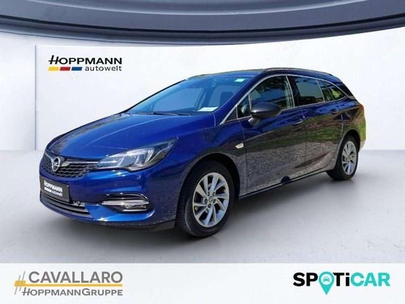 Gebraucht Opel Astra Elegance 122 PS (89 kW) 2022 Nautic blau Kombi