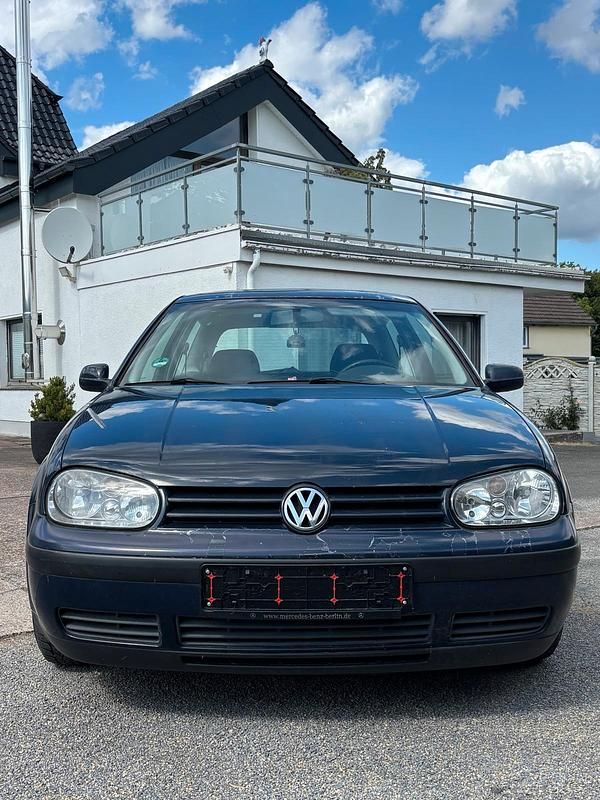 Blau Gebraucht 1998 VW Golf IV Coupé | 550 € (Superpreis) - Bild 1/4