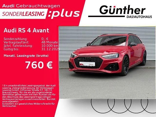 Progressivrot metallic Gebraucht 2024 Audi RS4 Ambiente Kombi | 80.200 € (Etwas zu teuer) - Bild 1/4
