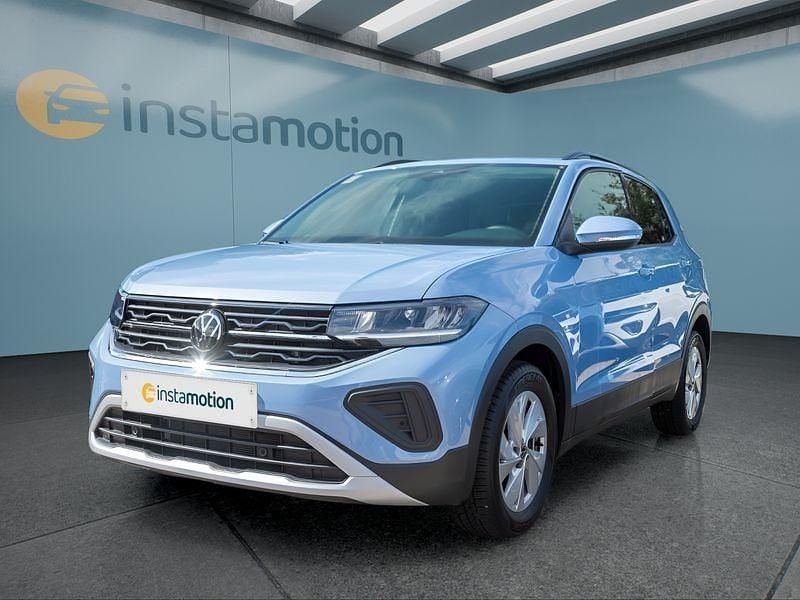 Blau Gebraucht 2024 VW T-Cross SUV | 21.599 € (Guter Preis) - Bild 1/4