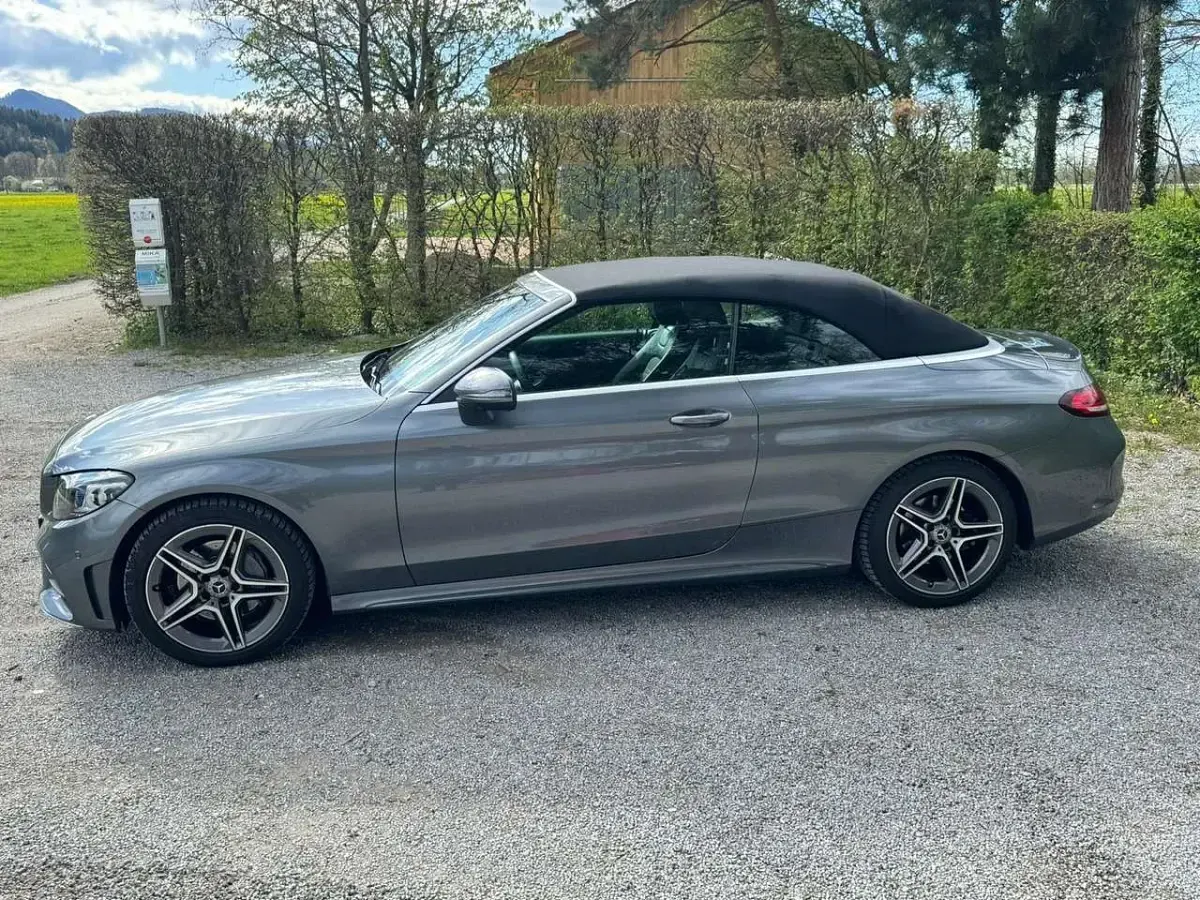 Gebraucht Mercedes C200 184 PS (135 kW) 2018 Grau Cabrio