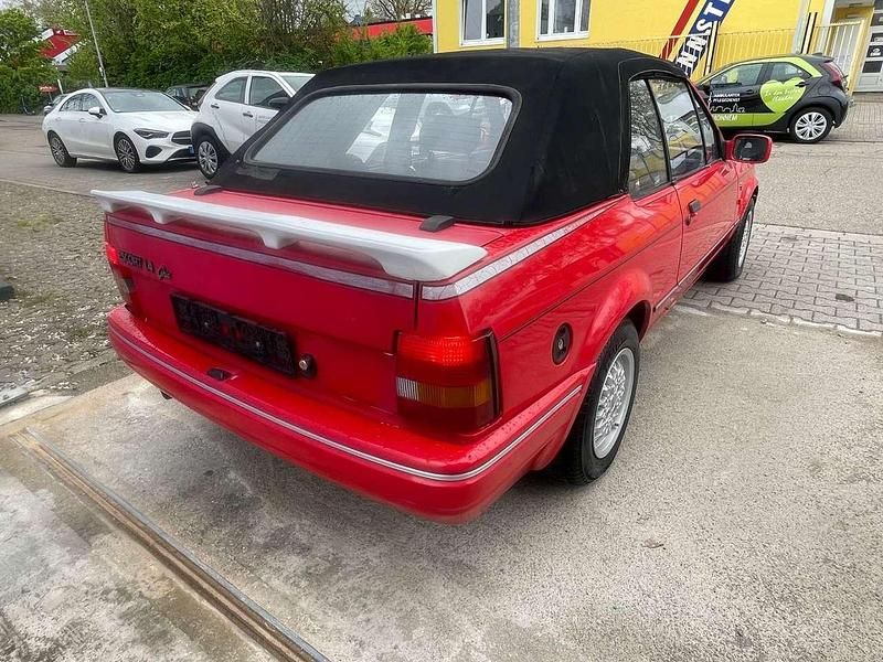 Gebraucht Ford Escort Cabriolet 1989 Rot Cabrio