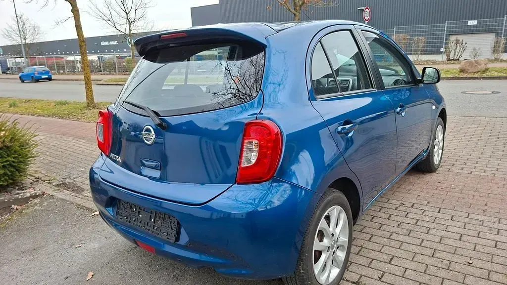 Gebraucht Nissan Micra 80 PS (58 kW) 2017 Blau Kleinwagen