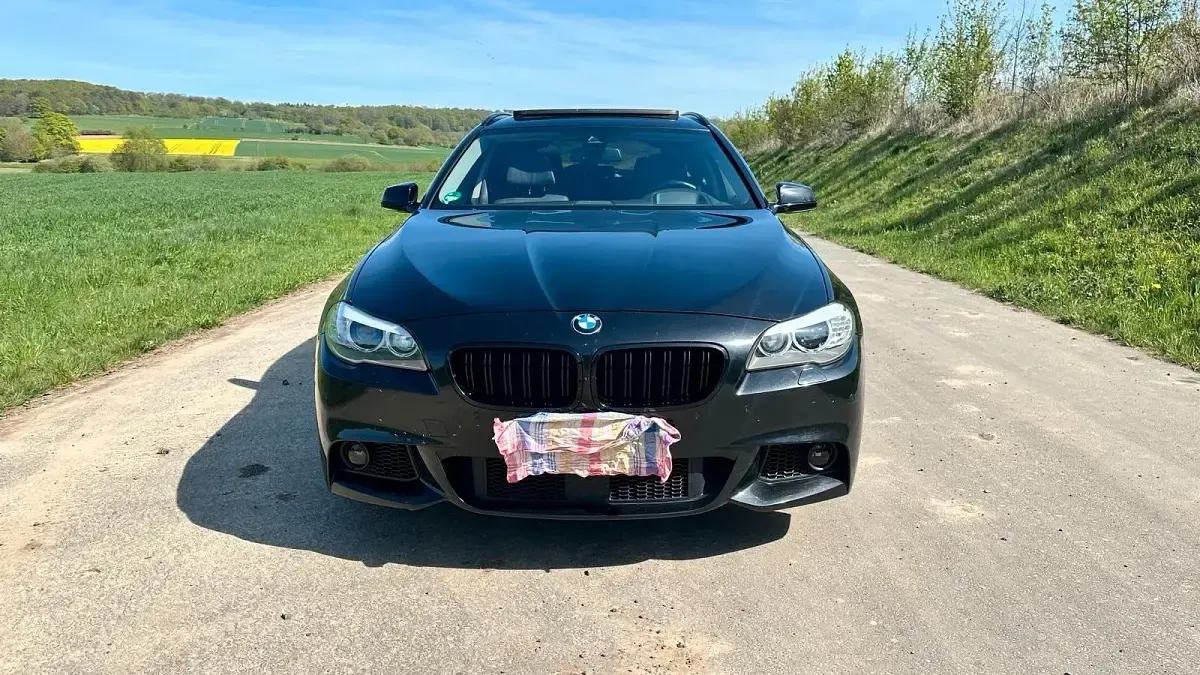 Używany BMW 535 313 KM (230 kW) 2013 Czarny Sedan/Limuzyna