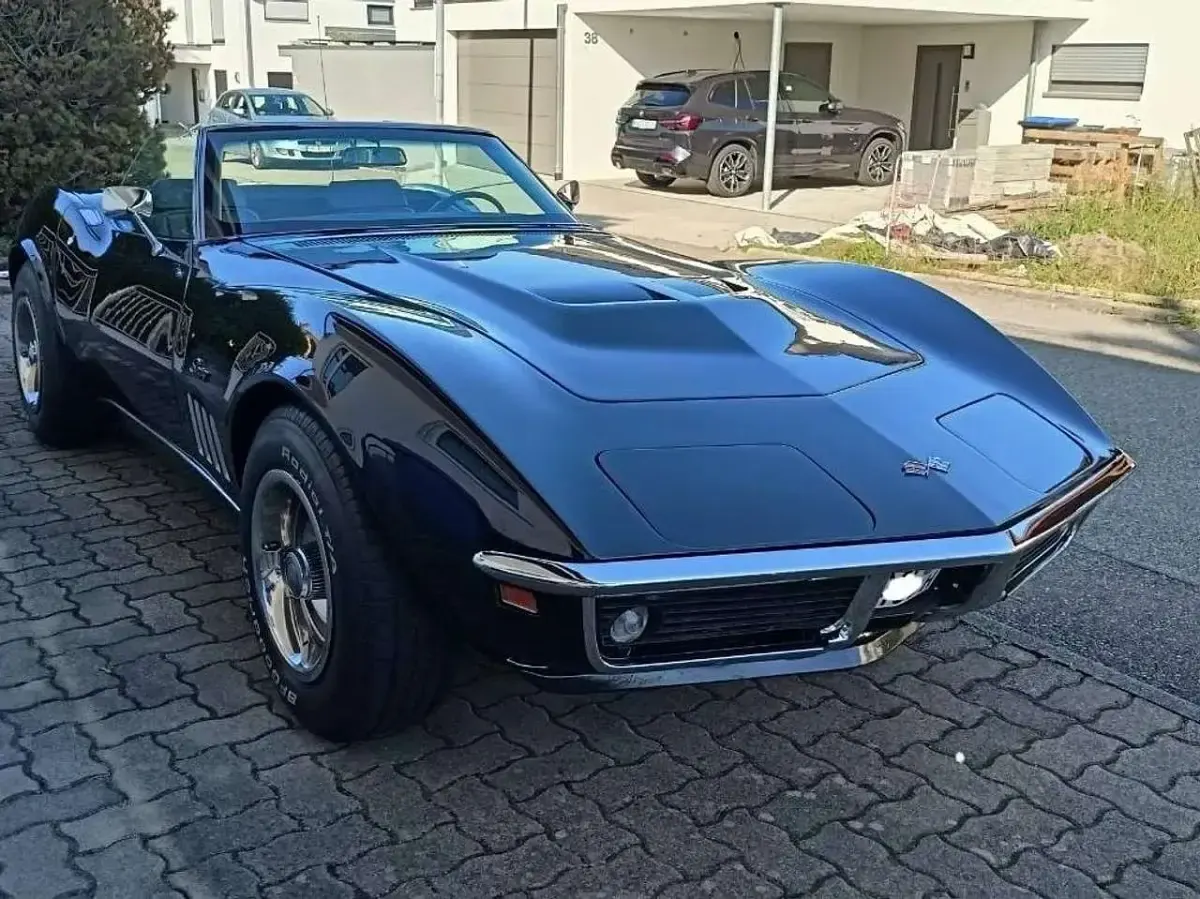 Gebraucht Corvette C3 300 PS (220 kW) 1969 Schwarz Cabrio