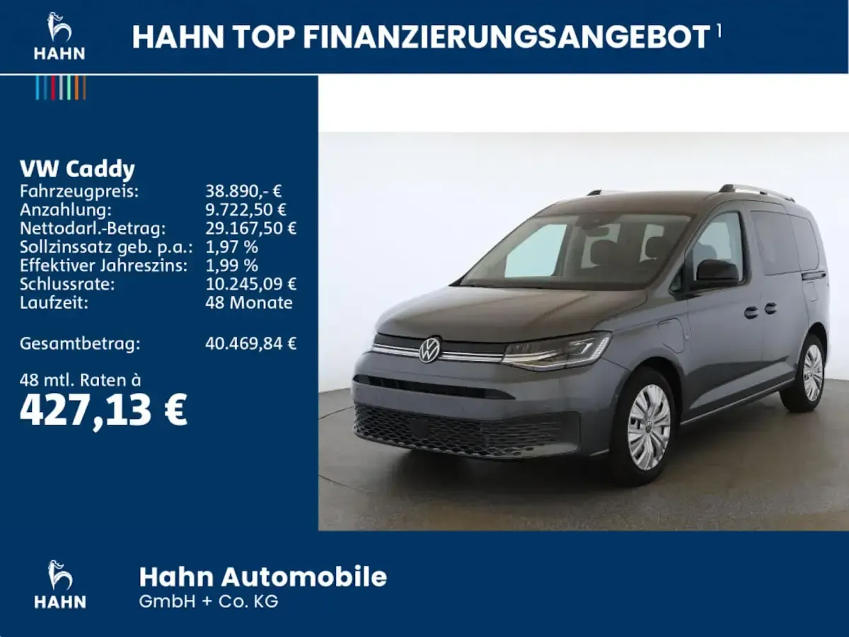 Gebraucht VW Caddy Goal 150 PS (110 kW) 2025 Grau Van / Kleinbus