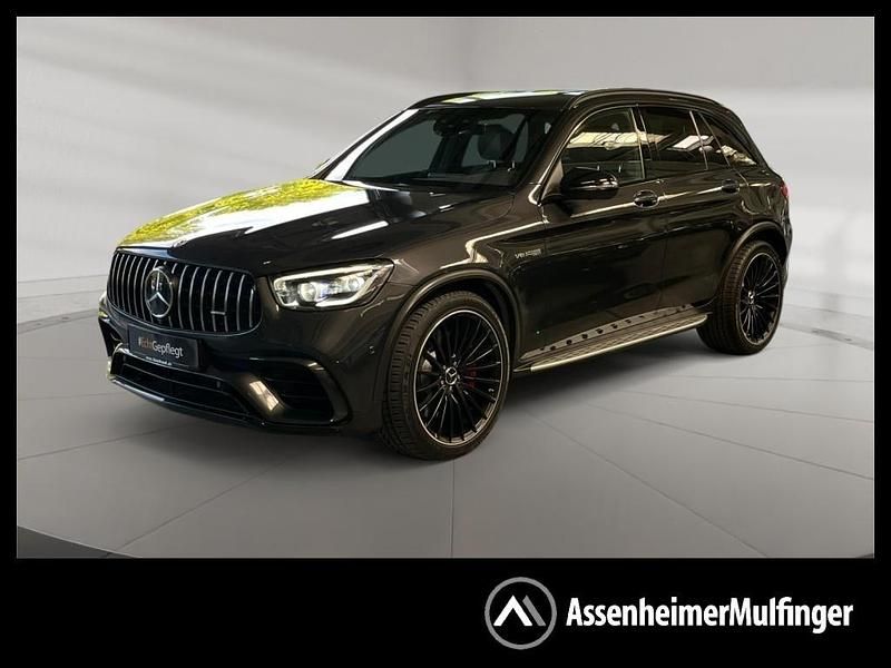 Grau Gebraucht 2021 Mercedes GLC63 AMG AMG SUV | 58.853 € (Guter Preis) - Bild 1/4