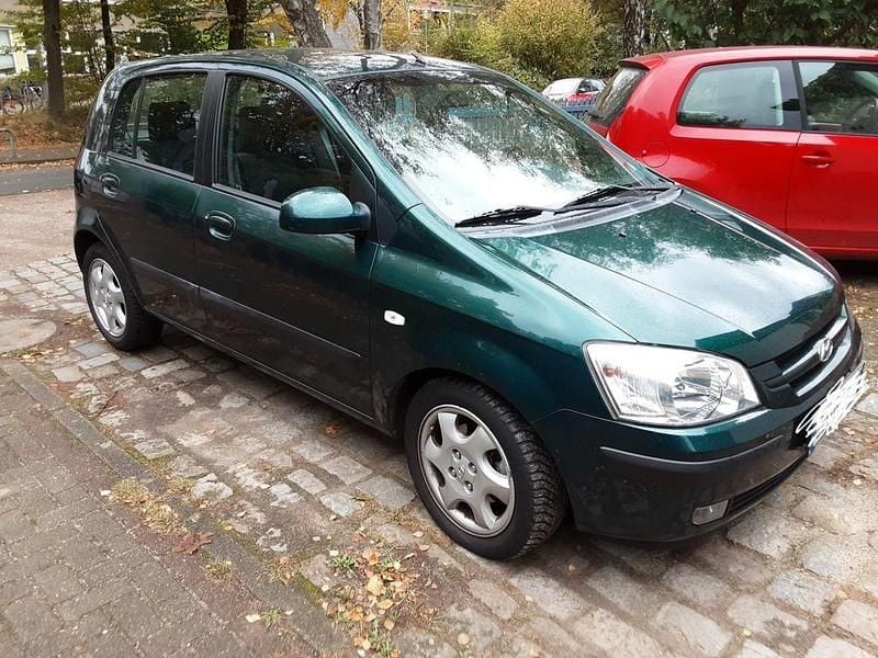 Grün Gebraucht 2003 Hyundai Getz GLS Kleinwagen | 3.750 € (Fairer Preis) - Bild 1/4