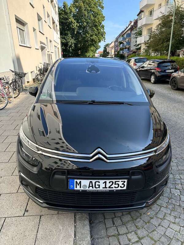 Schwarz Gebraucht 2017 Citroën C4 Picasso Van / Kleinbus | 10.500 € (Guter Preis) - Bild 1/4