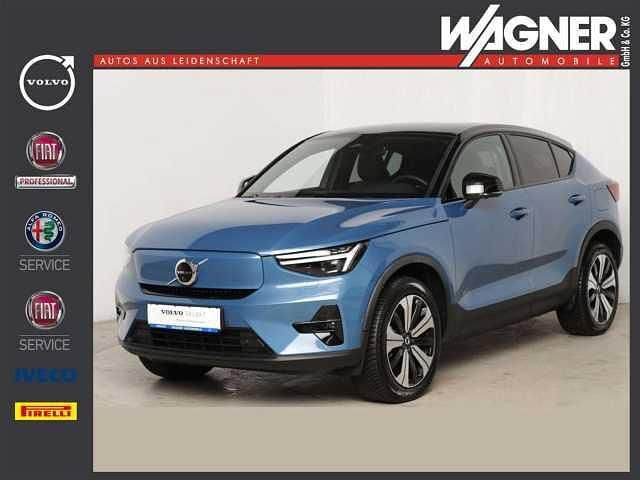 Fjord blue metallic (metallic) Gebraucht 2022 Volvo EC40 Ultimate SUV | 42.320 € (Fairer Preis) - Bild 1/4