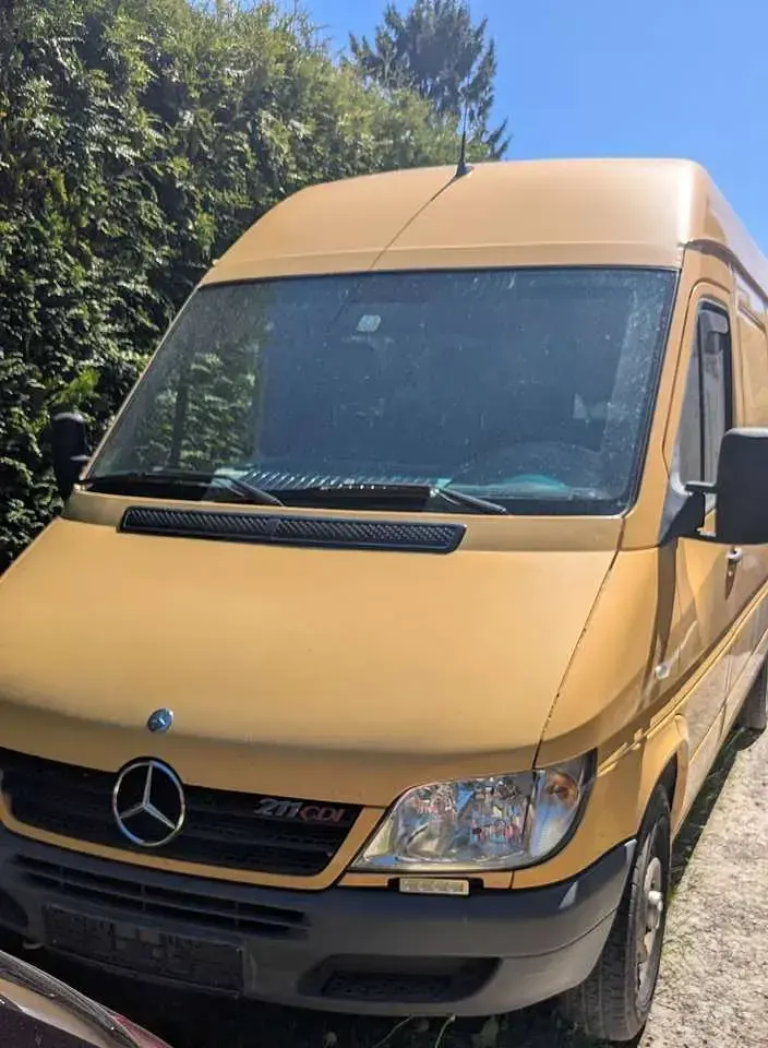 Gebraucht Mercedes Sprinter 109 PS (80 kW) 2004 Gelb Van