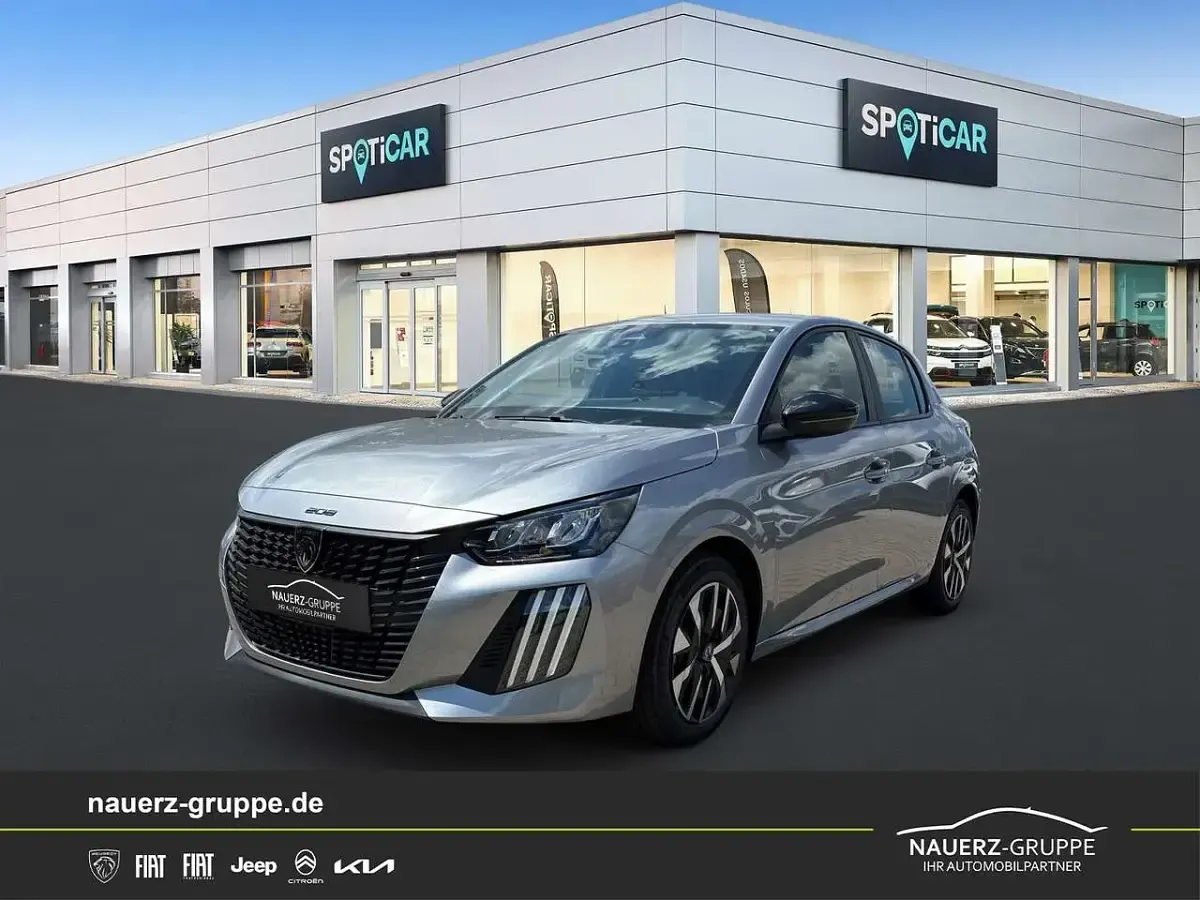 Neu Peugeot 208 Style 101 PS (74 kW) 2026 Grau artensemetallic Kleinwagen