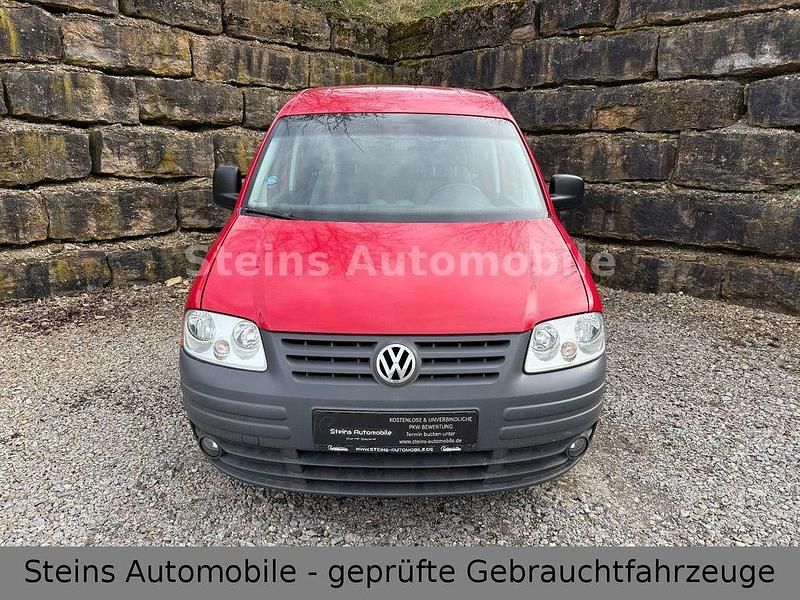Gebraucht VW Caddy Life 75 PS (55 kW) 2005 Rot Van / Kleinbus