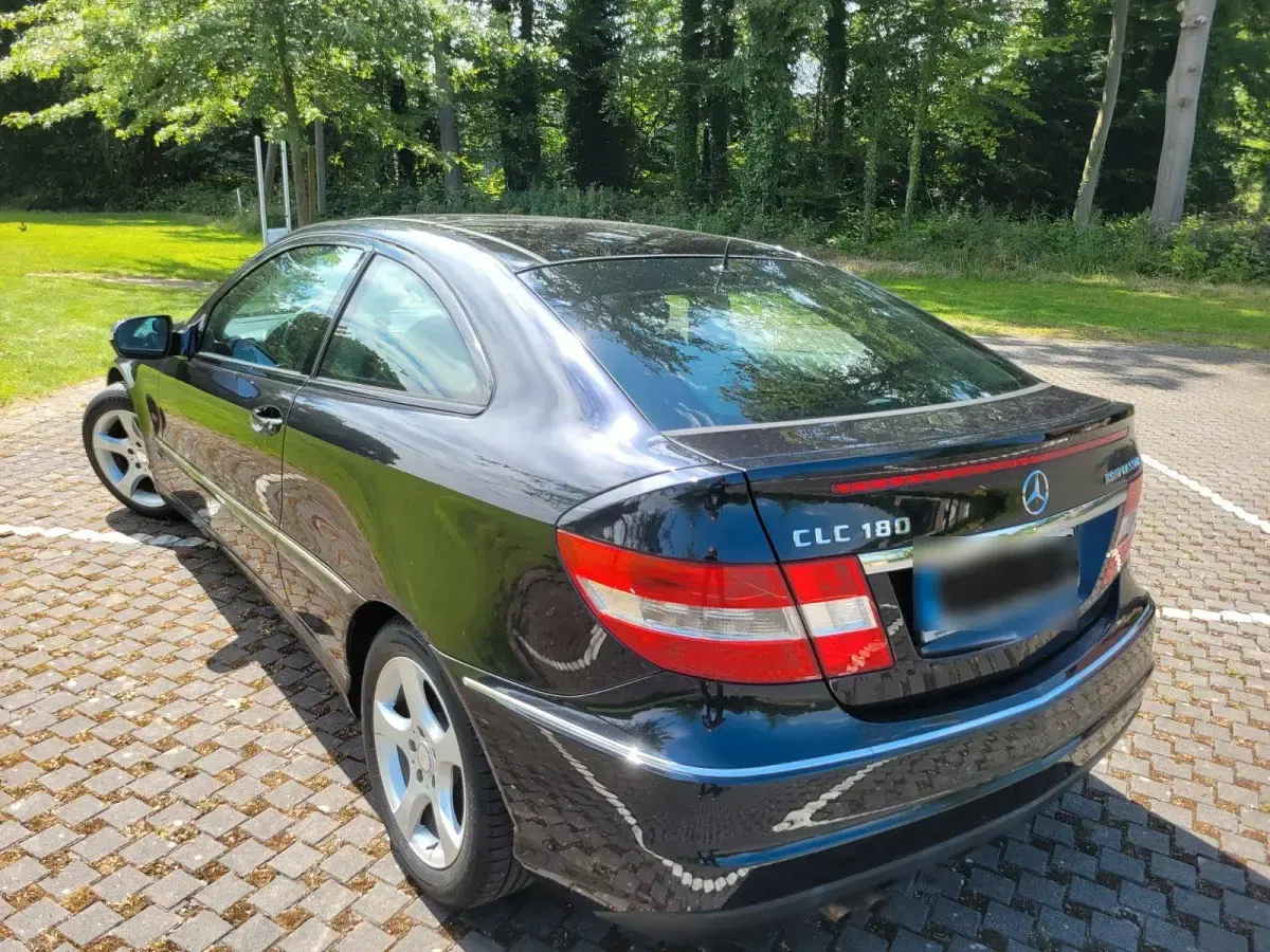 Gebraucht Mercedes CLC180 2009 Schwarz Coupé