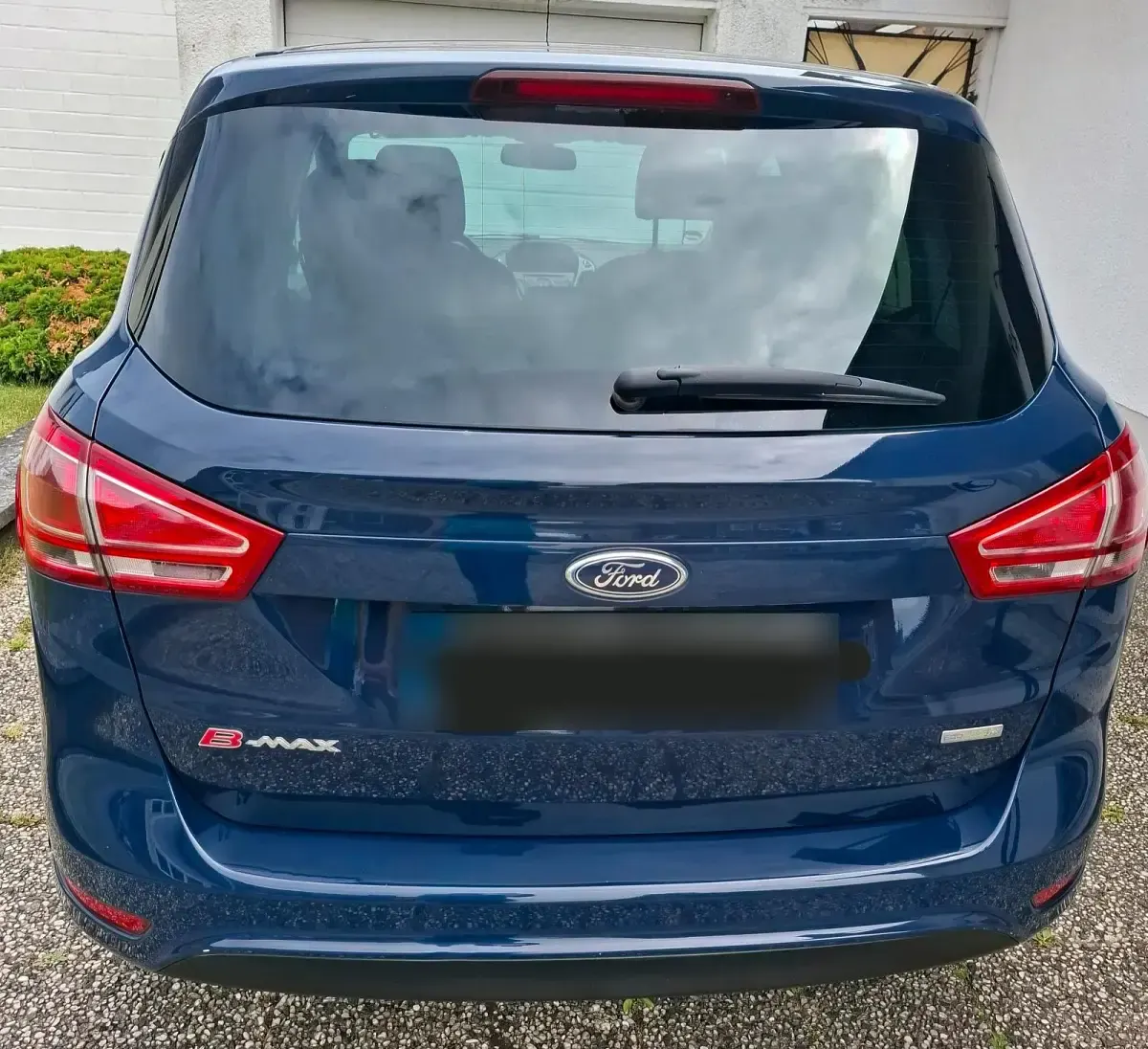 Gebraucht Ford B-MAX Titanium 125 PS (91 kW) 2017 Blau Van / Kleinbus
