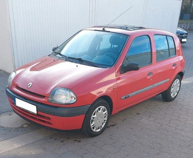 Gebraucht Renault Clio II 58 PS (42 kW) 1998 Rot Limousine