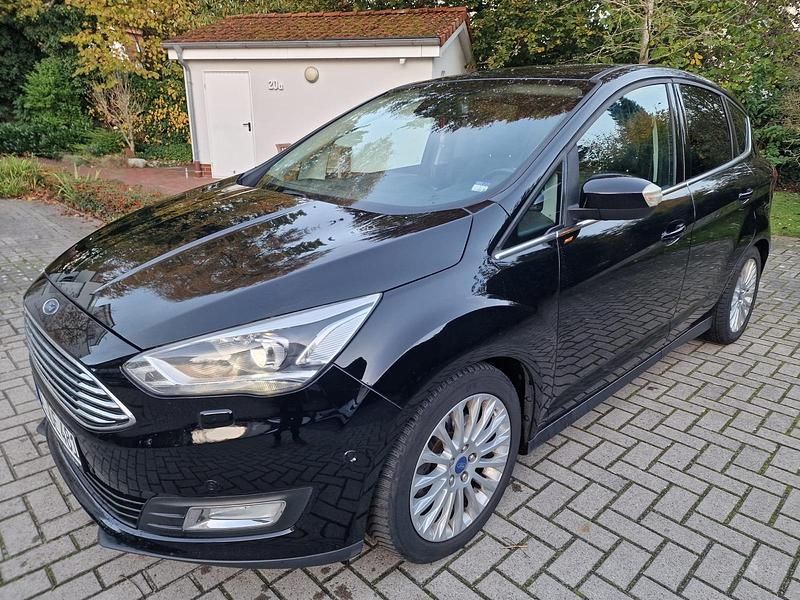 Schwarz Gebraucht 2016 Ford C-MAX Titanium Van / Kleinbus | 7.950 € (Fairer Preis) - Bild 1/4