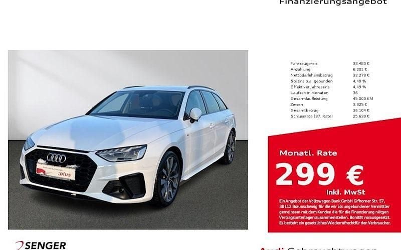 Gebraucht Audi A4 S-Line 163 PS (119 kW) 2025 Arkonaweiß Kombi