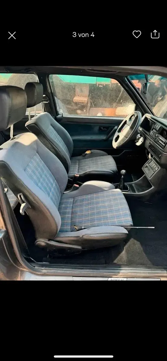 Gebraucht VW Golf II GTI 107 PS (78 kW) 1990 Grau Kleinwagen