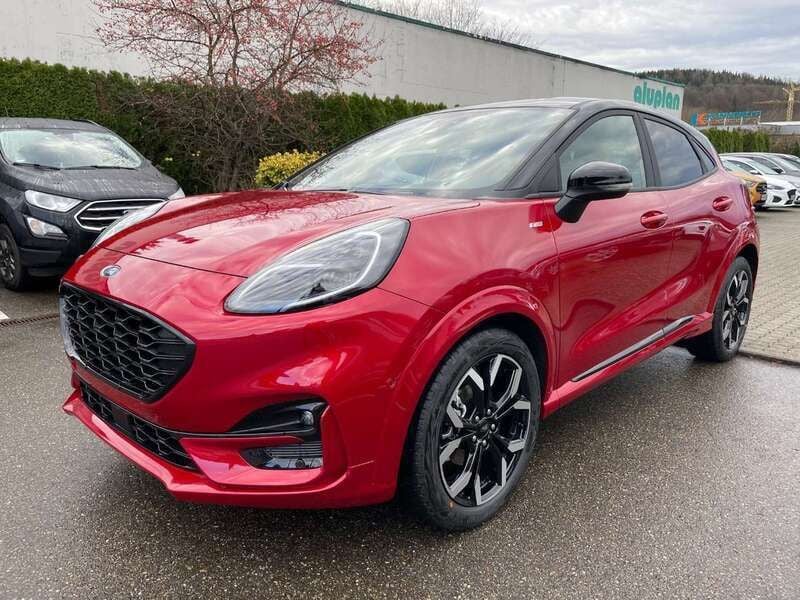 Gebraucht Ford Puma ST-Line X 125 PS (91 kW) 2023 Fantastic red metallic Coupé
