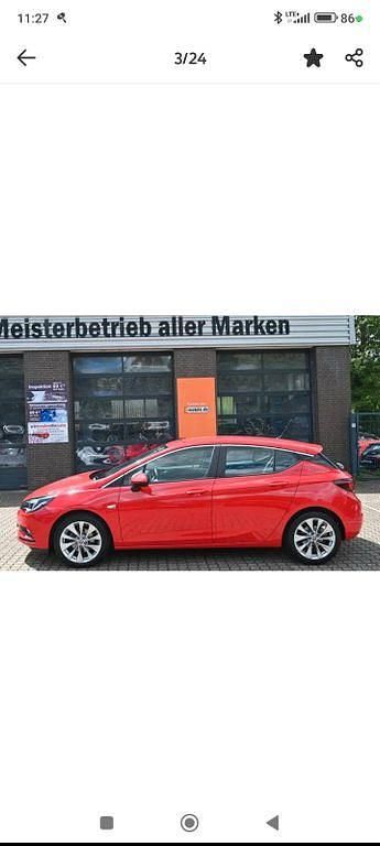 Gebraucht Opel Astra Edition 90 PS (66 kW) 2015 Rot Limousine