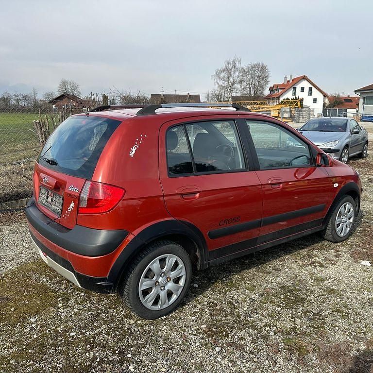 Gebraucht Hyundai Getz 97 PS (71 kW) 2006 Rot Kleinwagen
