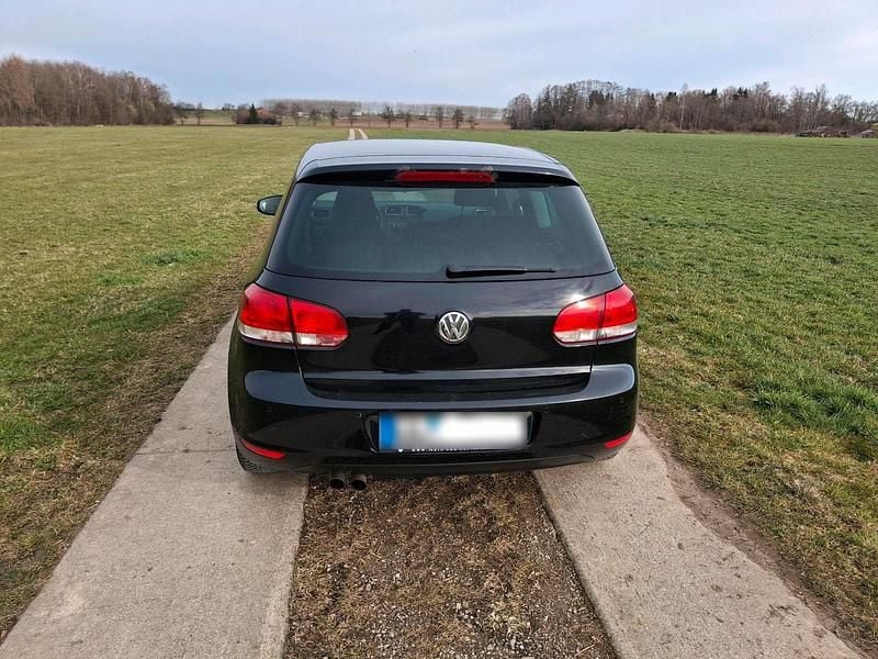 Gebraucht VW Golf VI 122 PS (89 kW) 2009 Schwarz Kleinwagen