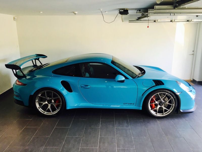 Verkauft Porsche 911 GT3 RS Miami Blue, gebraucht 2016, 9 ...