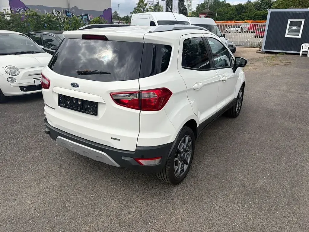 Gebraucht Ford Ecosport Titanium 125 PS (91 kW) 2017 Weiß SUV