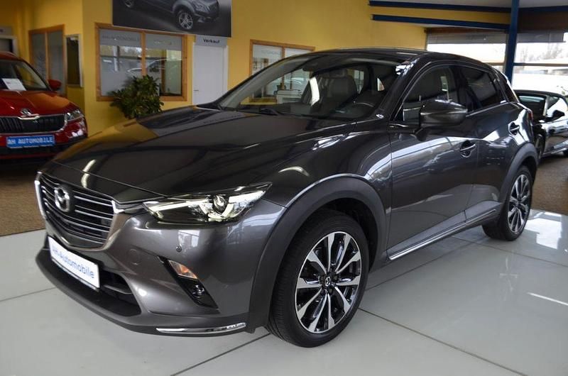 Grau Gebraucht 2019 Mazda CX-3 Sports-Line SUV | 18.880 € (Fairer Preis) - Bild 1/4