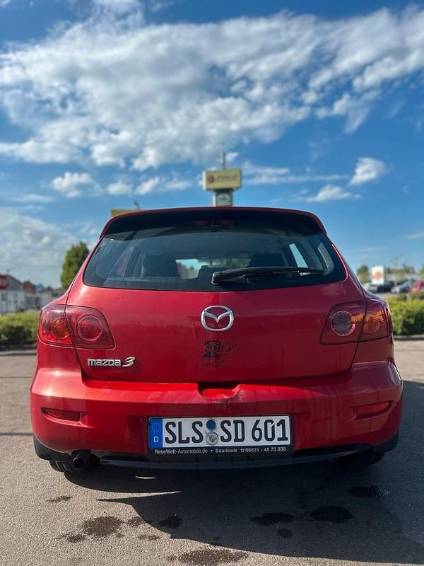 Usata Mazda 3 105 CV (77 kW) 2004 Rosso Berlina